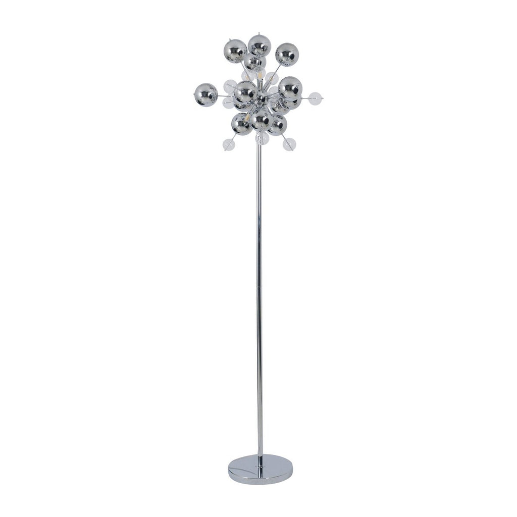 Näve Explosie Staande Lamp Chrome 169cm