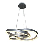 Näve Divora LED Hanglamp Ø58cm Aluminium Wit
