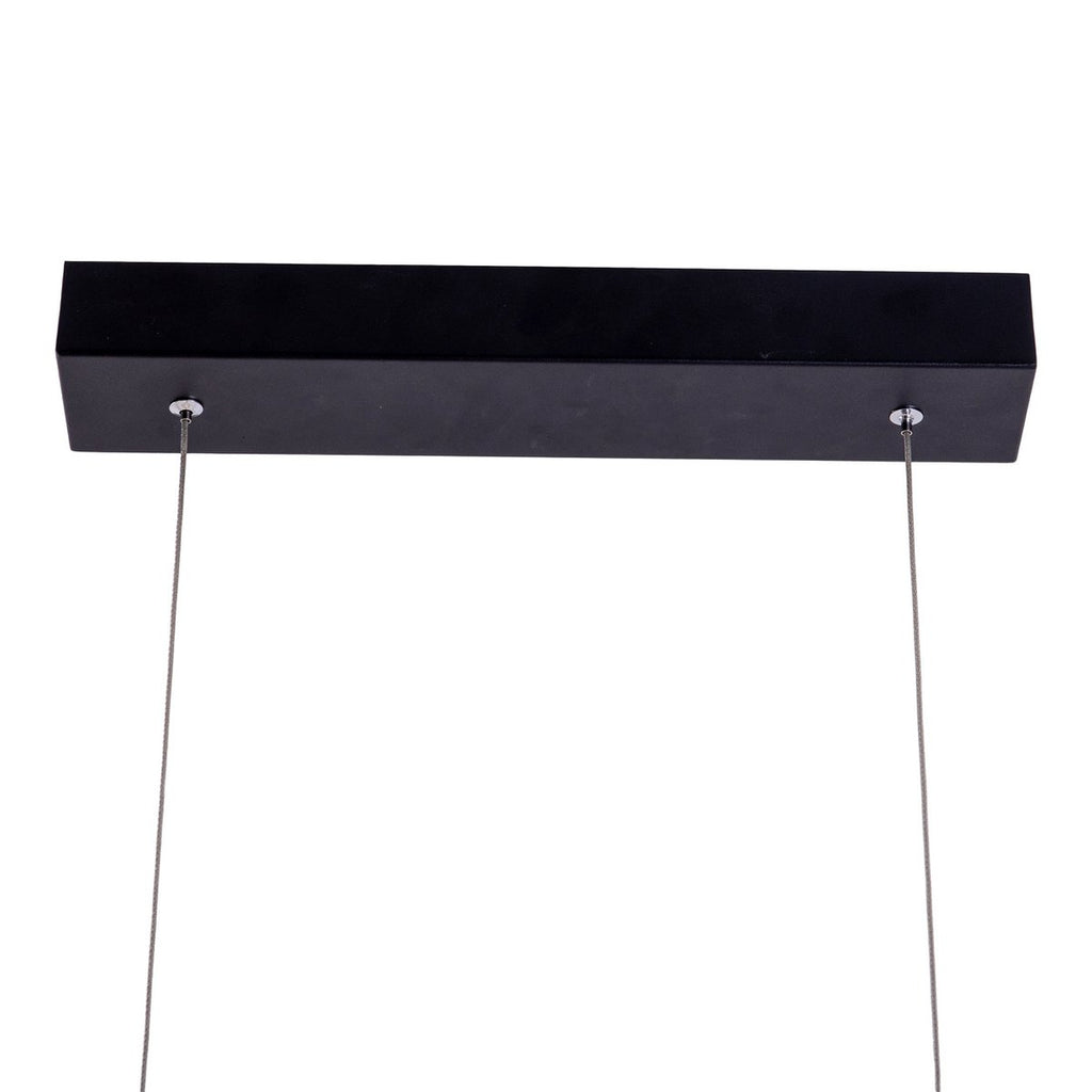 LED hanglamp Tripoli 100cm - Zwart