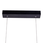 LED hanglamp Tripoli 100cm - Zwart