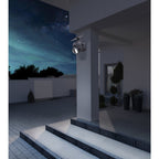 Näve Moho Solar Wandlamp - Grijs Bewegingsmelder