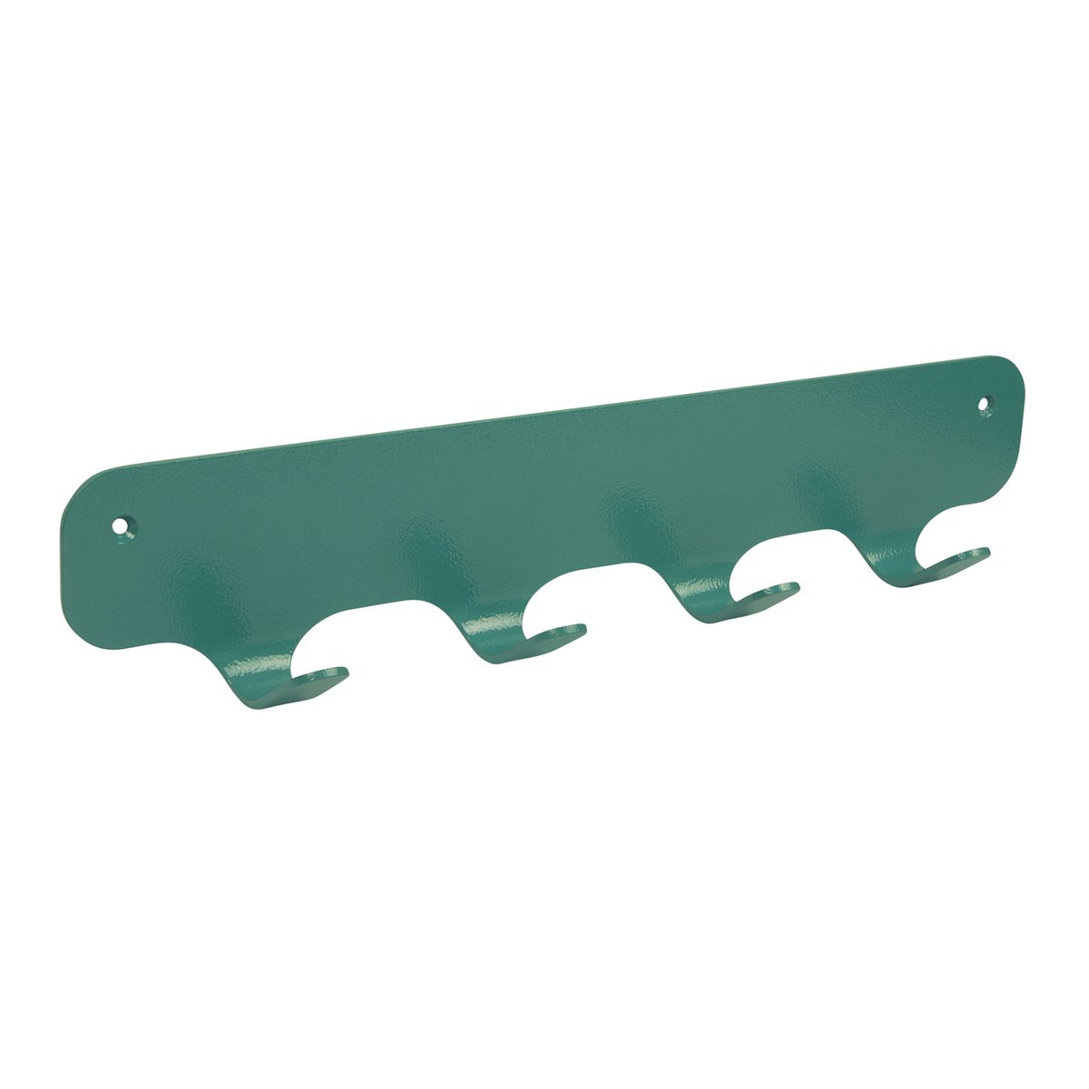 Gorillz Industriële Wandkapstok Rounded Four - Vier Haken, Turquoise