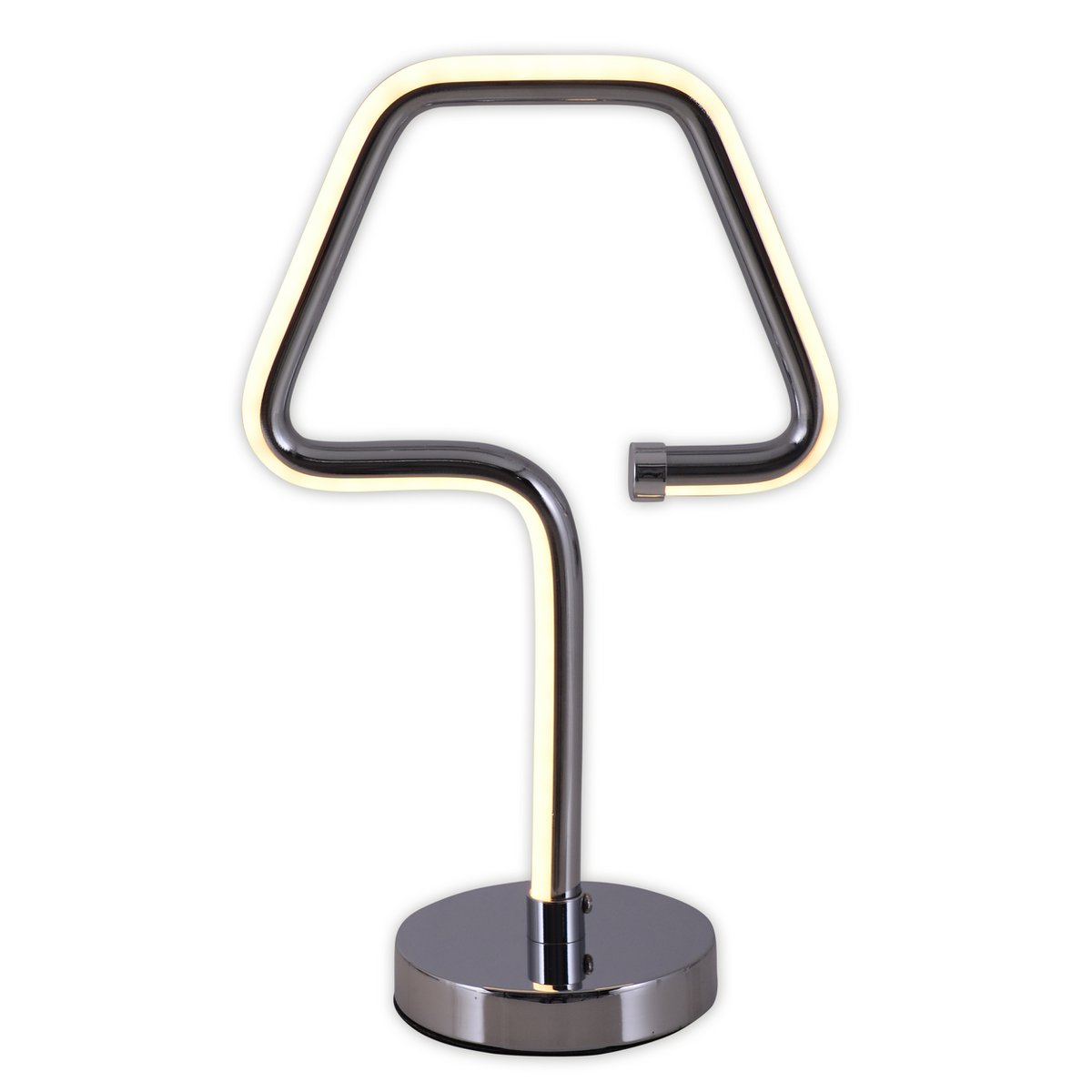LED Tafellamp Loop Line 30cm Chroom Näve