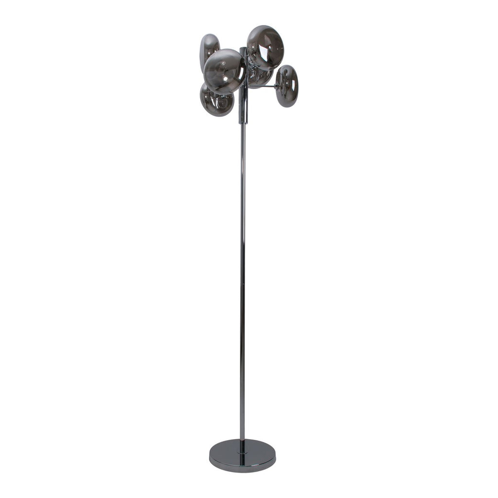 Näve Orion Vloerlamp Rokerig Chrome