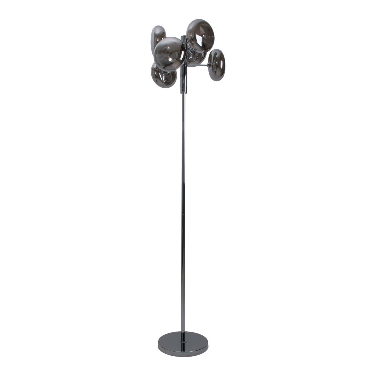 Näve Orion Vloerlamp Rokerig Chrome