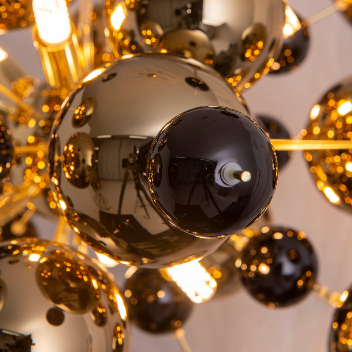 Näve Explosie Hanglamp - Goud 65cm