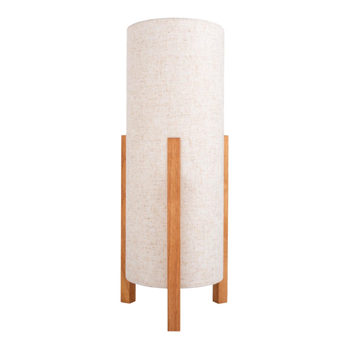 Tafellamp Matilda - Hout Wit 52cm E27