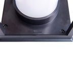 Näve LED Camping Plintlamp - Zwart 28cm
