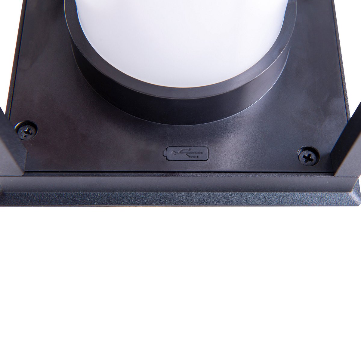 Näve LED Camping Plintlamp - Zwart 28cm