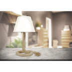 Näve Tafellamp Touw 40cm Wit E14