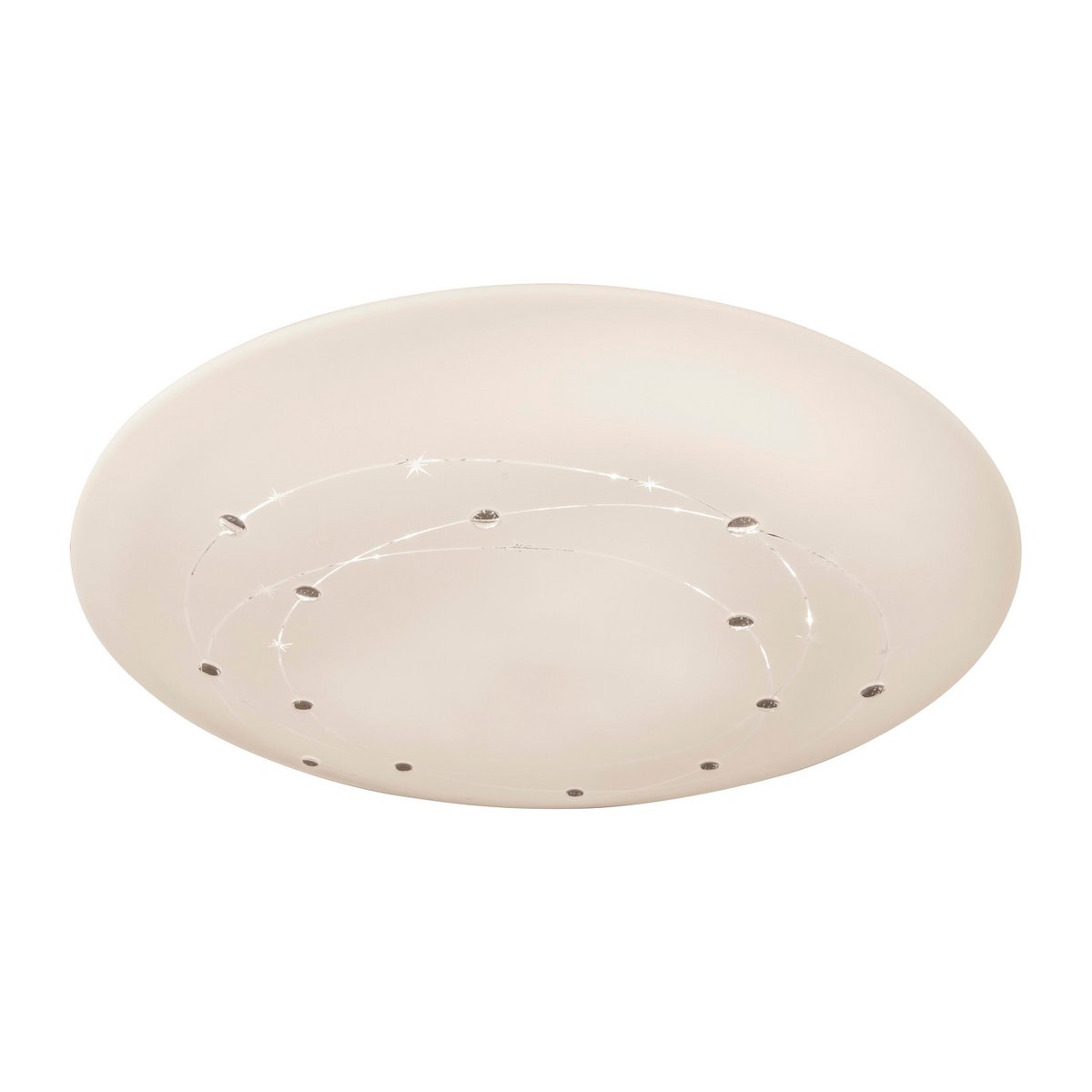 LED-plafondlamp Lissabon 61cm Wit Dimbaar