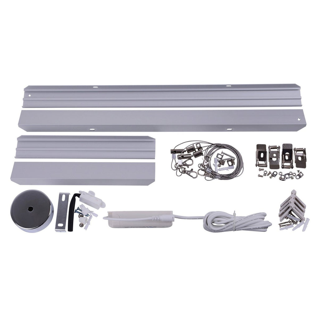 LED paneel Diversiteit 59,5x29,5cm warm wit