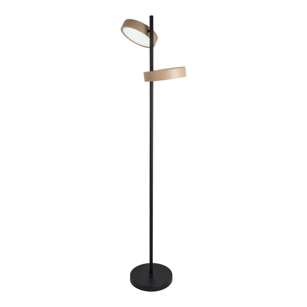 LED-vloerlamp Tessa Amandel 165cm