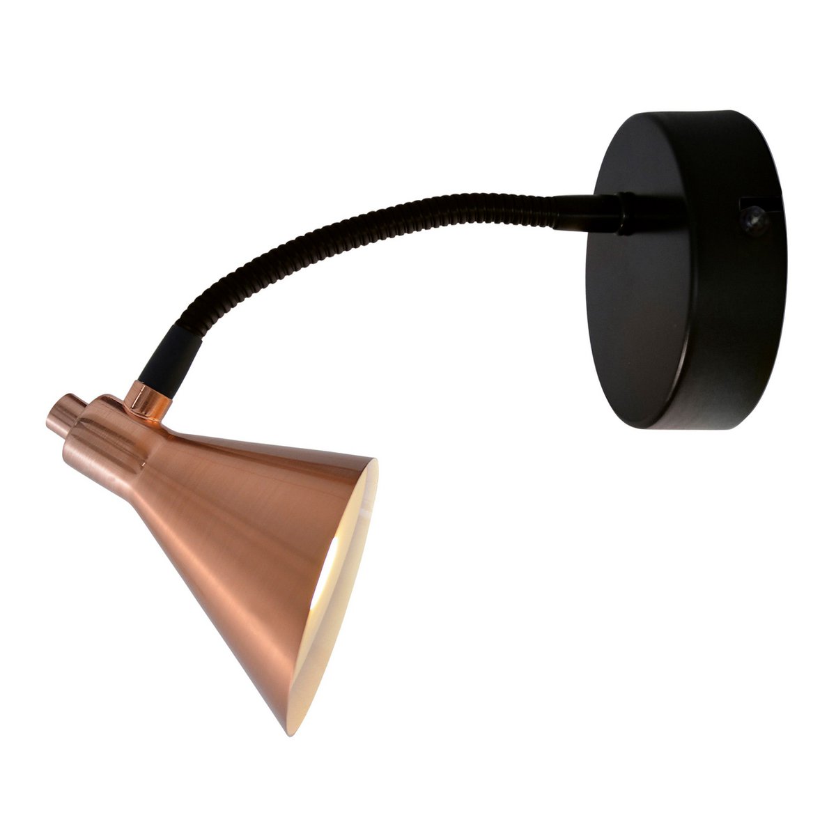 Näve Leuchten LED Wandlamp Koper - Flexibel, Metaal, Warm Wit Licht