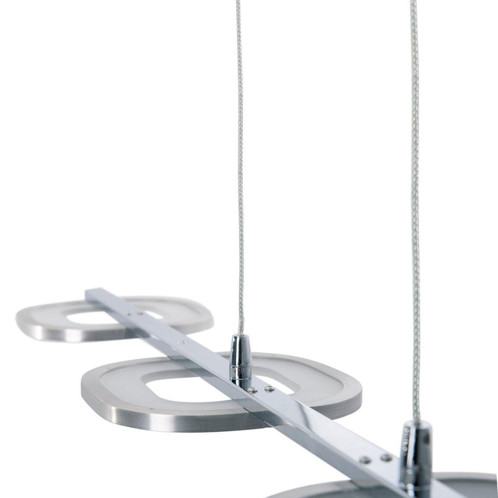 Näve Leuchten Balk LED Hanglamp - Modern Aluminium Design 100x16cm