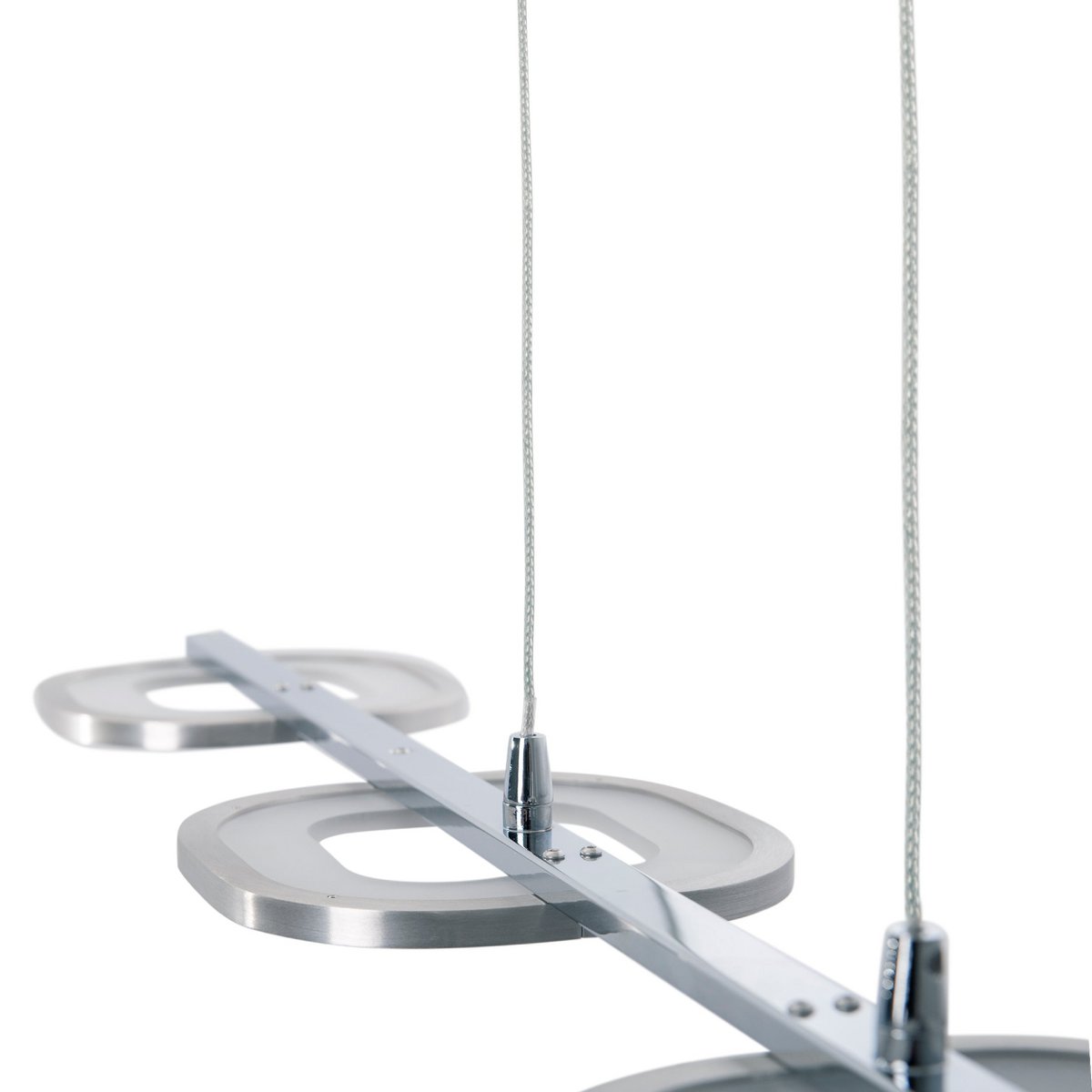 Näve Leuchten Balk LED Hanglamp - Modern Aluminium Design 100x16cm