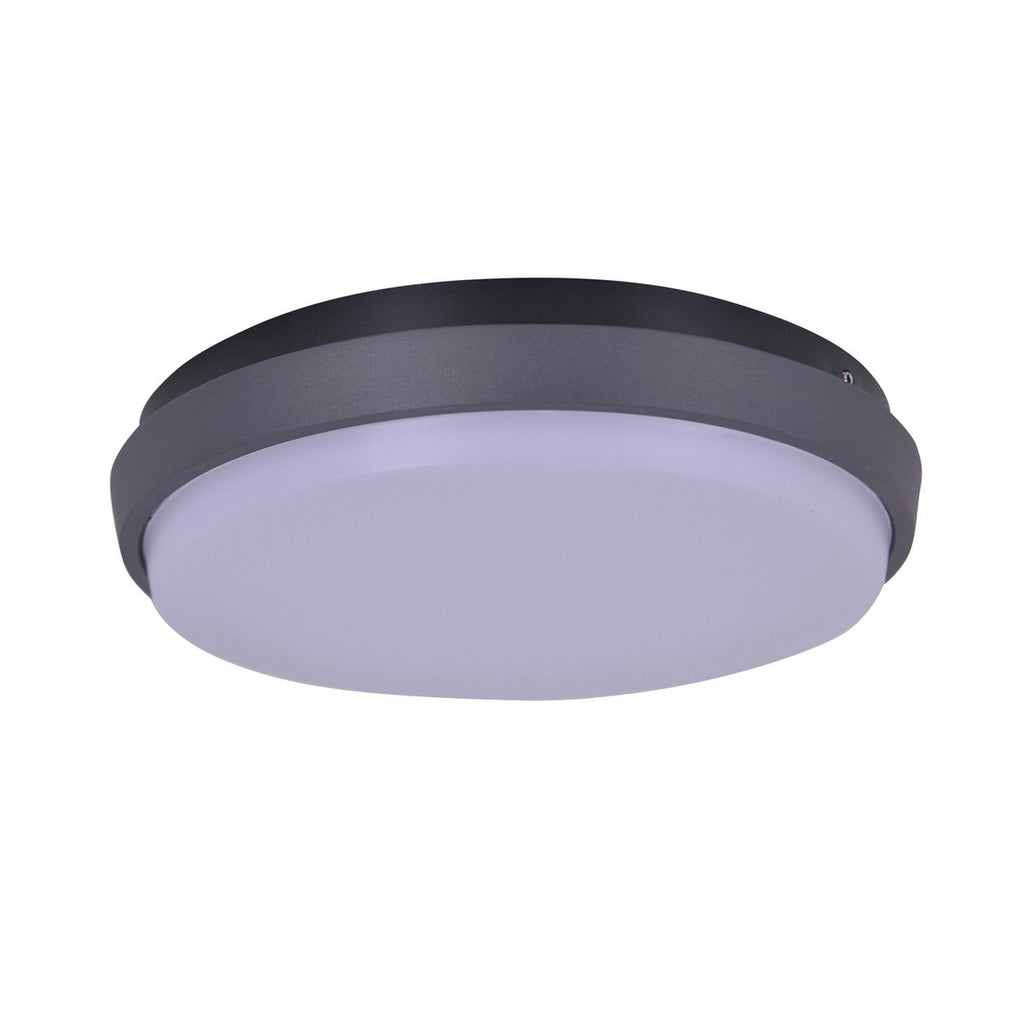 Näve Mio LED Buitenmuurlamp Ø27cm Antraciet