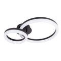 Näve Circulo LED Plafondlicht - Zwart 53cm