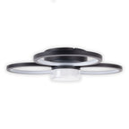 CIMO LED Plafondlamp - Zwart 43.6cm 3100lm