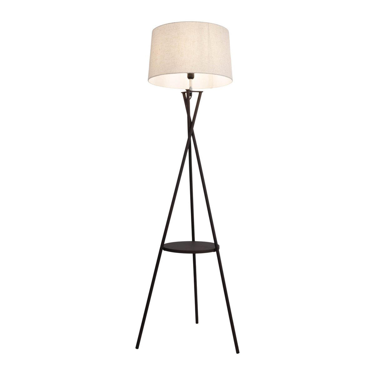 Näve Staande Lamp Tora Tafellamp Roestkleur 158cm