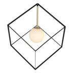 Näve Cadre Hanglamp - Zwart 30cm G9