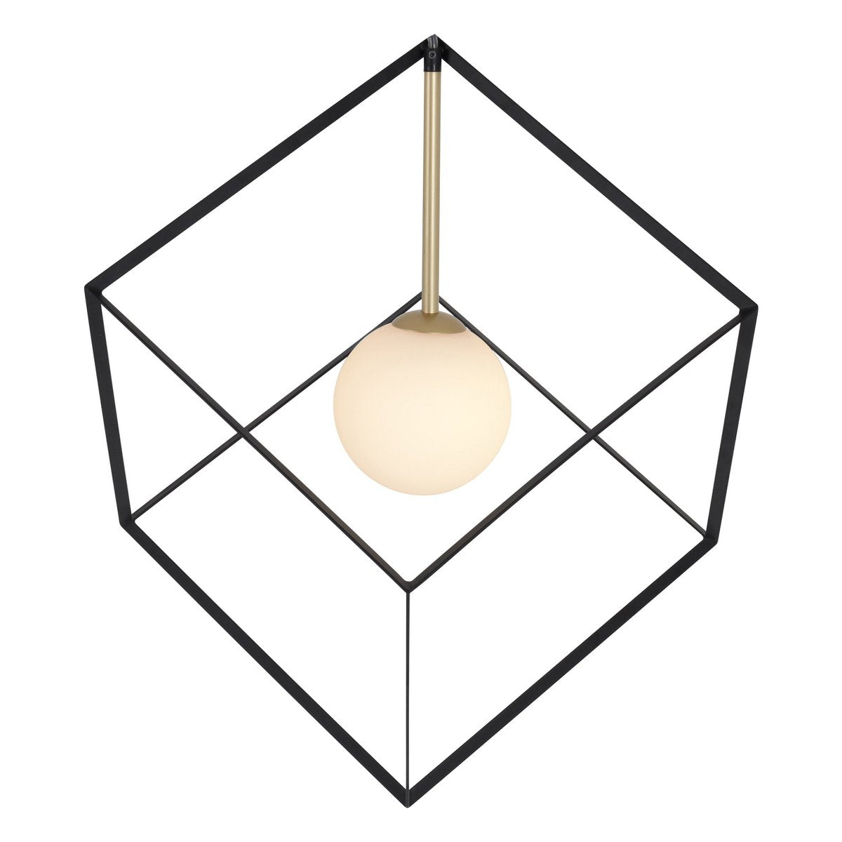 Näve Cadre Hanglamp - Zwart 30cm G9