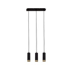 Näve Fridu 3-delige Hanglamp - Mat zwart 48cm