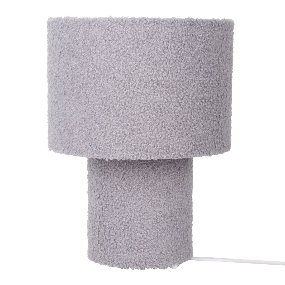 Tabellamp Fluffy Bouclé Groen E27 31cm