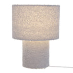 Tabellamp Fluffy Bouclé Groen E27 31cm
