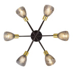 Näve Lindita Spot Plafondlamp 6-Lichts 59cm