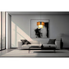Pori Hanglamp 120cm Ø30cm - Cappuccino E27