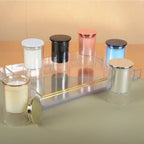 Witte musk parfum kaars 7x11.3 cm - Aulica