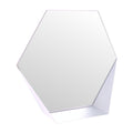 Gorillz Hive Wandspiegel Wit - Hexagon Industriële Design