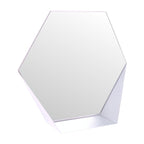 Gorillz Hive Wandspiegel Wit - Hexagon Industriële Design