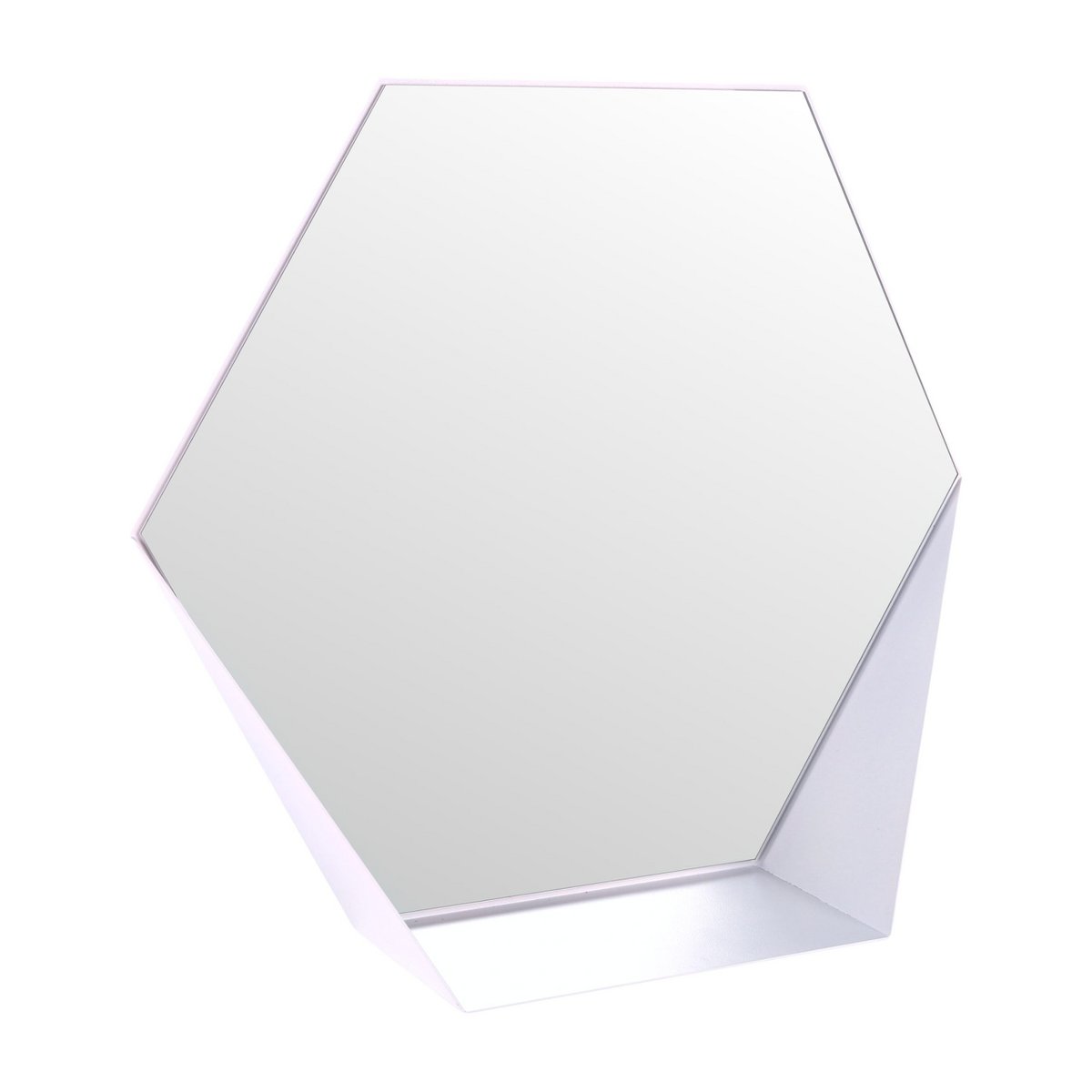 Gorillz Hive Wandspiegel Wit - Hexagon Industriële Design