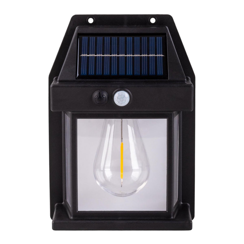 Näve Mira Solar Wandlamp 17cm Zwart
