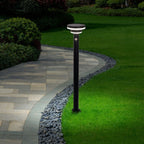 LED Solar Staanlamp Nora - Zwart 86cm Bewegingsmelder