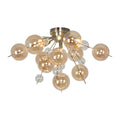 Plafondlamp Explosie Amber Ø57cm G9