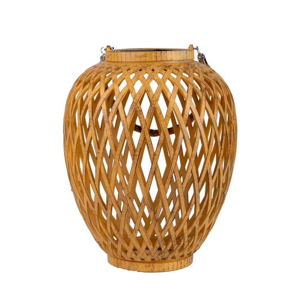 Näve Cesto Solar Laterne Set 24cm - 2 stuks Natuurlijk - Zonne-energie