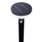 LED Solar Staanlamp Nora - Zwart 86cm Bewegingsmelder