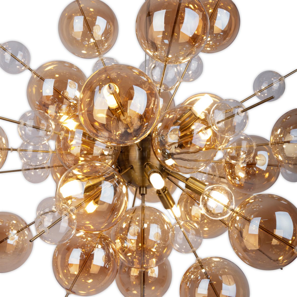 Näve Explosie Hanglamp - Barnsteen 65cm
