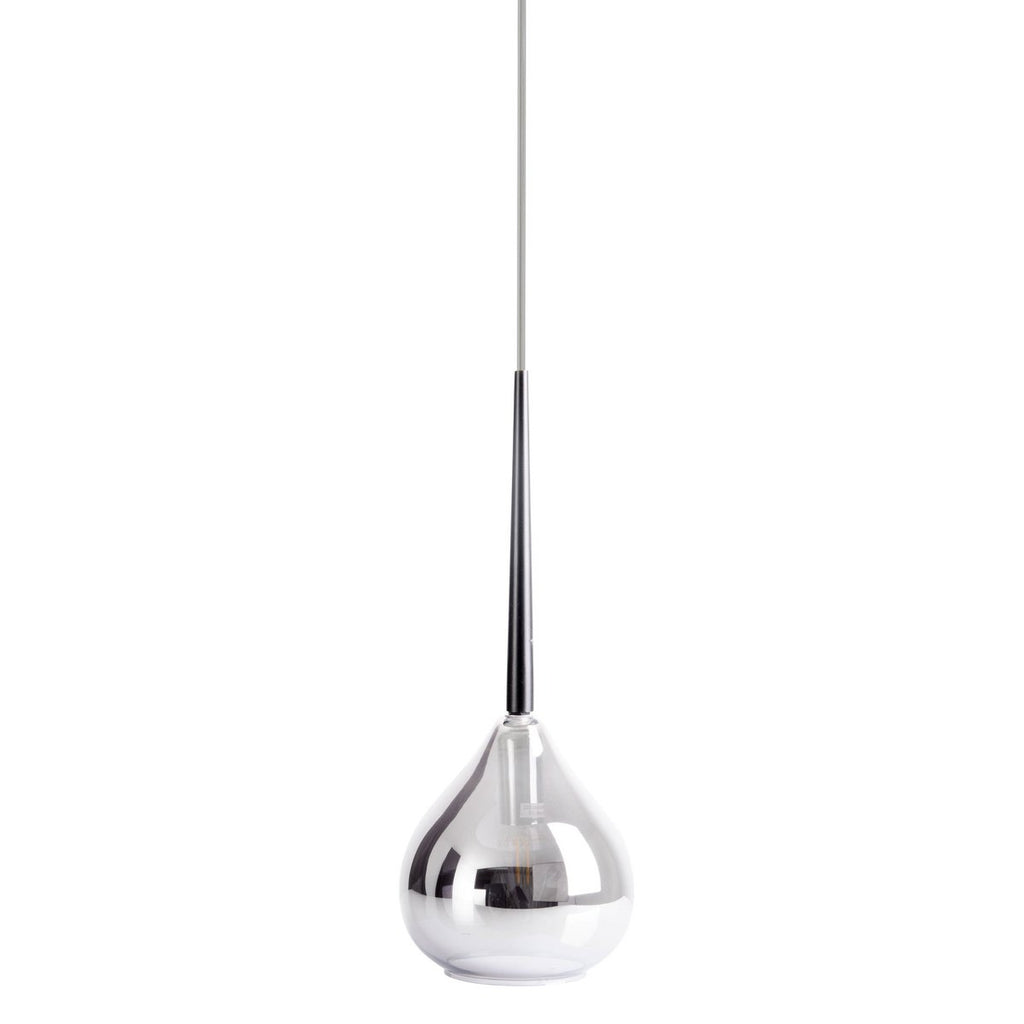 Näve Vaso Hanglamp - Rookglas Antraciet E14
