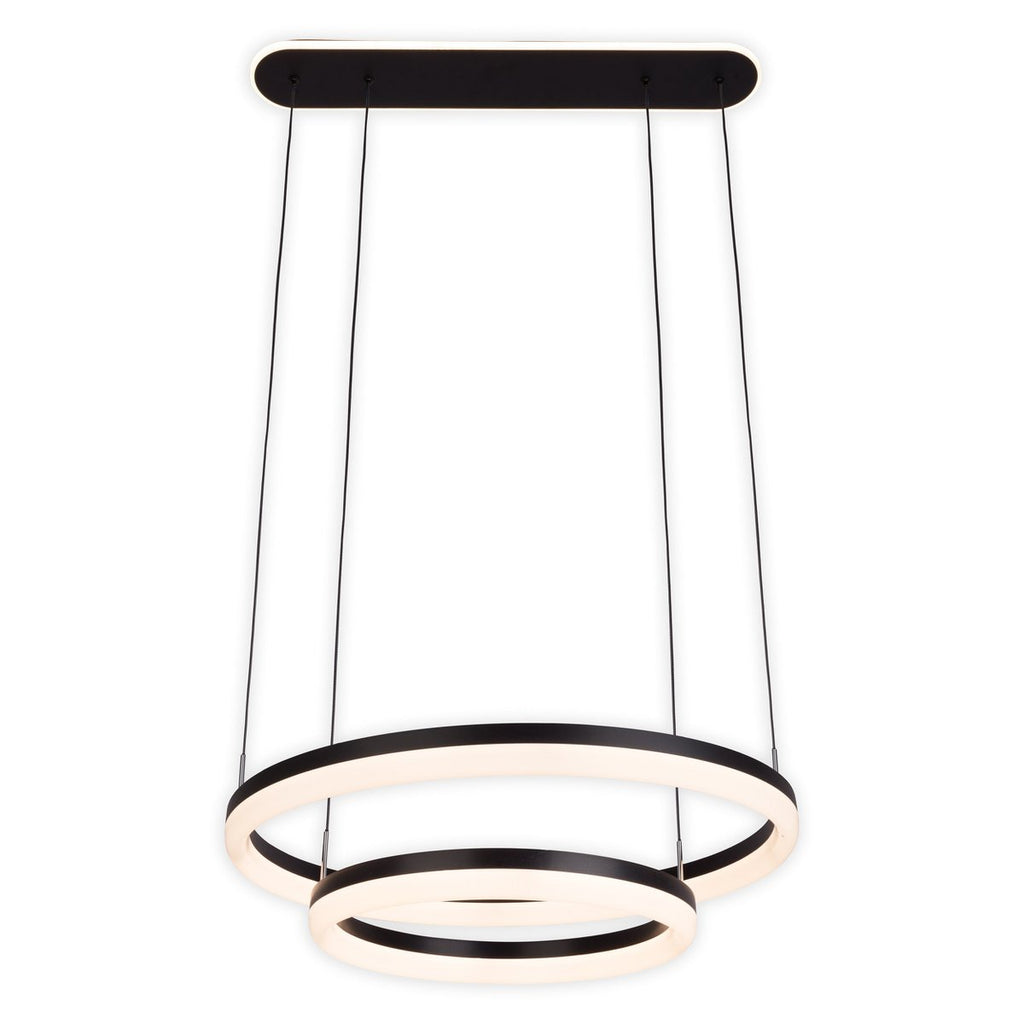 Näve Circulo LED CCT Hanglamp - Zwart 60cm