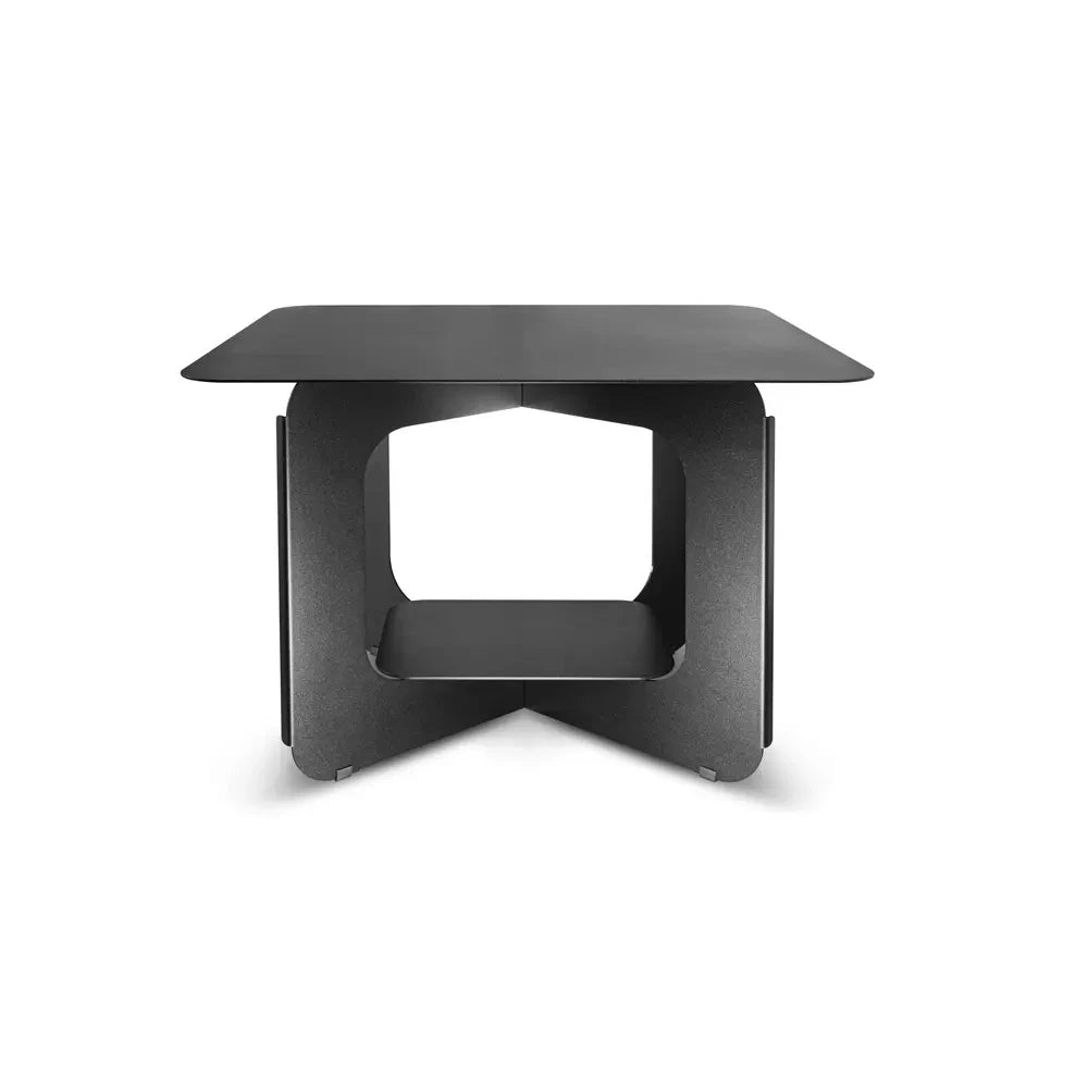Grado Multifunctionele Bijzettafel - Zwart, Wit, Goud