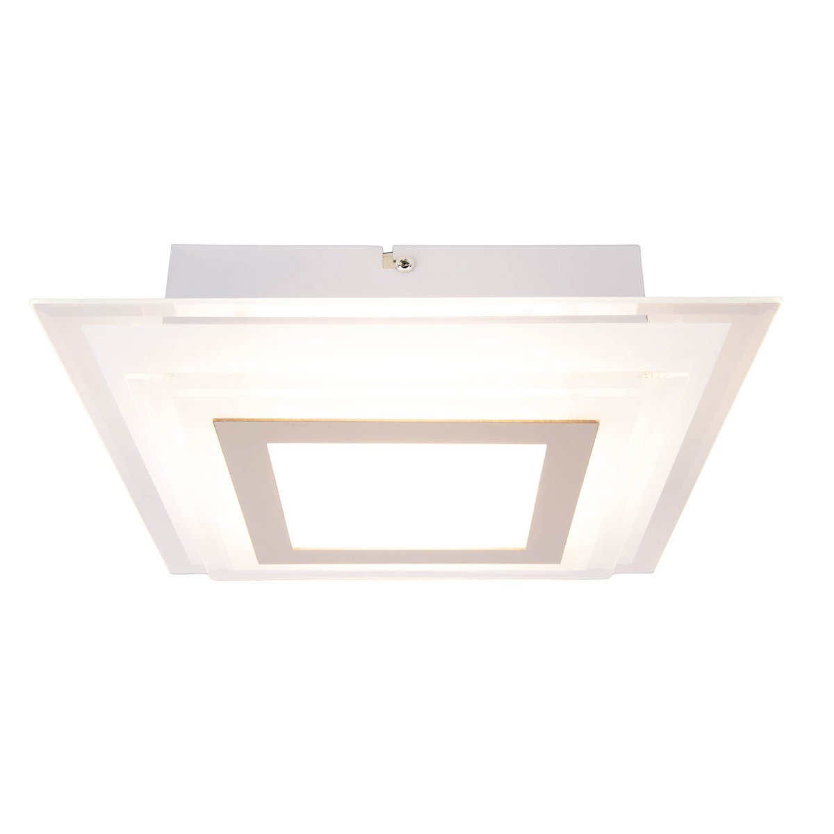 LED Plafondlamp Lucca 28cm - Näve Zilver