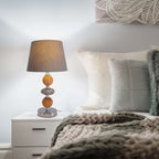 Näve Araga Tafellamp Keramiek 36cm Grijs