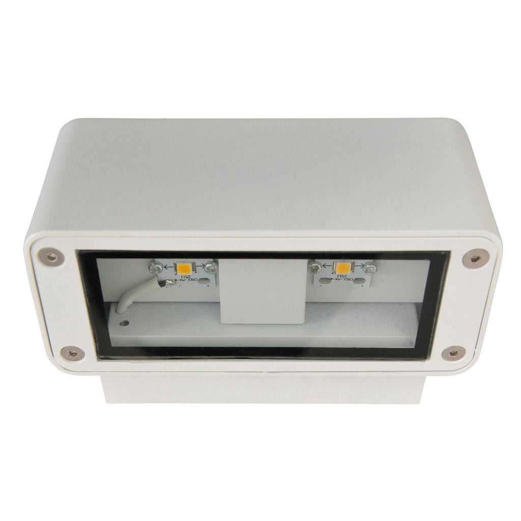 LED Buitenmuurlamp Alvena - Warm Wit 15x6.5cm