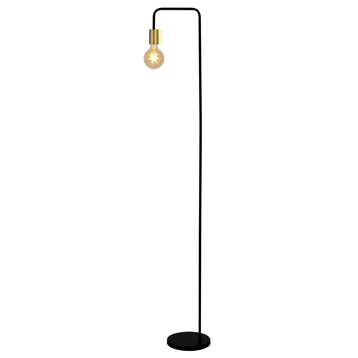 Näve Modo Staande Lamp Zwart 150cm E27