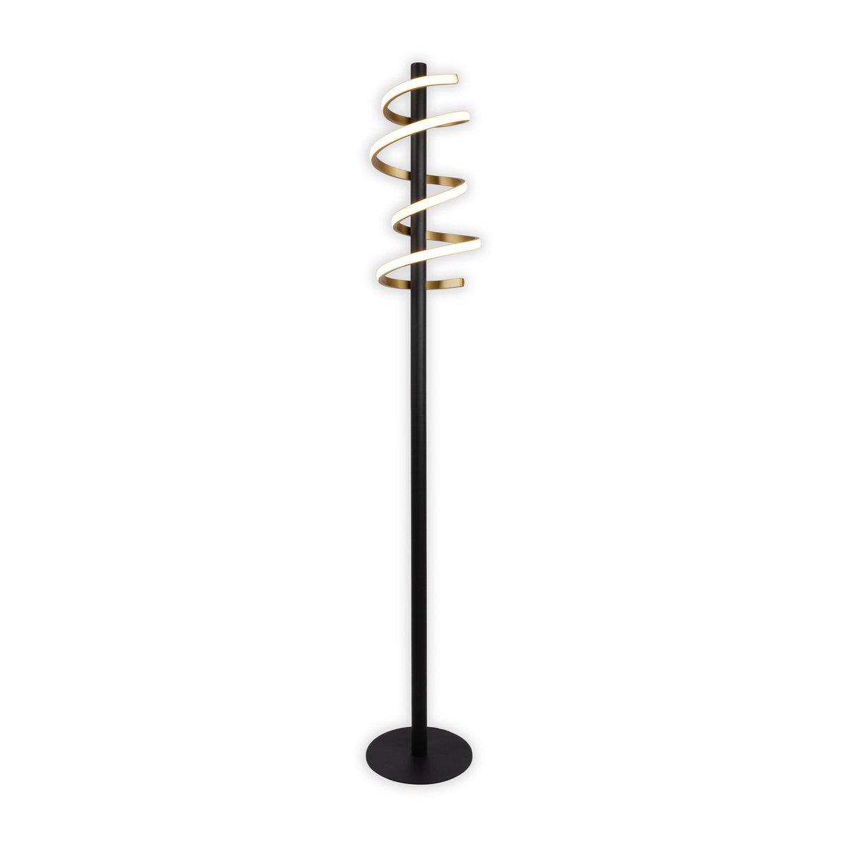 Näve Belleza LED Staande Lamp - 140cm Zwart