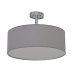 Näve Textielplafondlamp "New York" Grijs 40cm